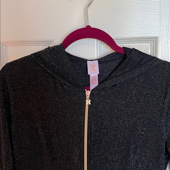 Savage X Fenty Sparkle Hooded Onesie Jumpsuit - Picture 3 of 12